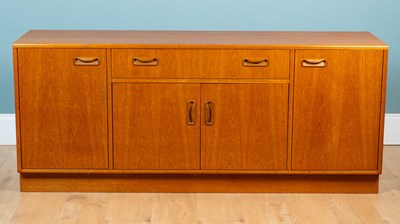 Lot 164 - A late 20th century G Plan teak sideboard