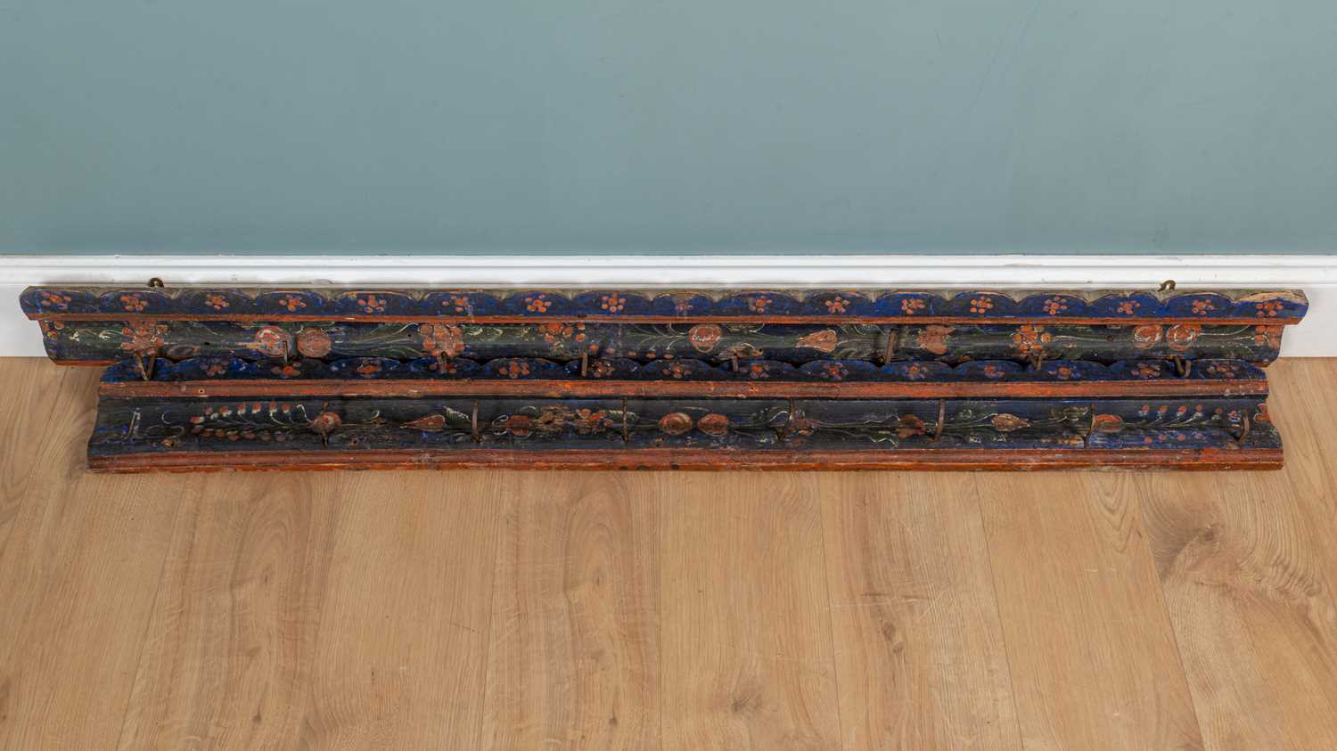 Lot 3 - Two 19th-century folk art wall hooks