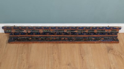 Lot 3 - Two 19th-century folk art wall hooks