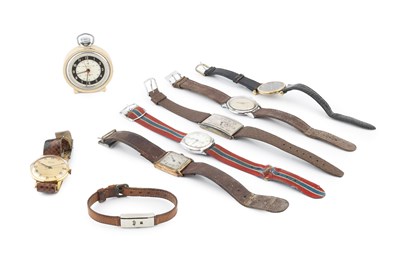Lot 324 - A collection of watches, comprising a dual...