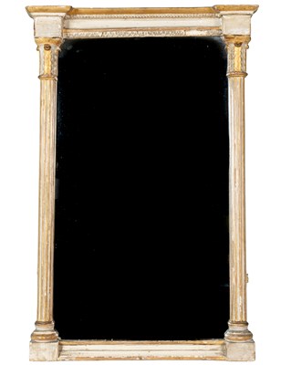 Lot 305 - A small pier mirror