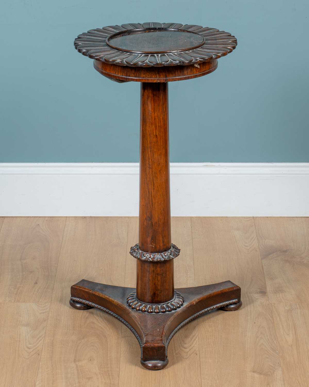 Lot 498 - A William IV rosewood occasional table or jardinere