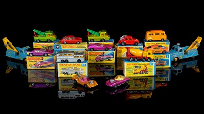 Lot 1308 - A collection of mostly boxed Matchbox diecast vehicles