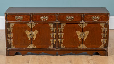 Lot 464 - A Chinese table top cabinet