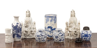 Lot 16 - Group of pieces Chinese, 18th/19th Century...