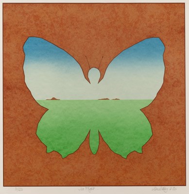 Lot 22 - Ian L King (Contemporary) Sea Flight...