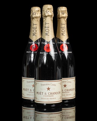 Lot 1007 - Three bottles of Moët & Chandon Champagne
