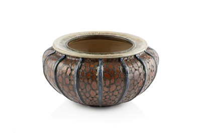 Lot 520 - Martin Brothers Gourd Vase stoneware with...