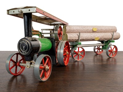 Lot 1317 - A boxed Mamod T.E 1a steam tractor