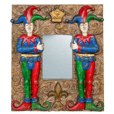 Lot 141 - An Alan Wallise Design Wall Mirror