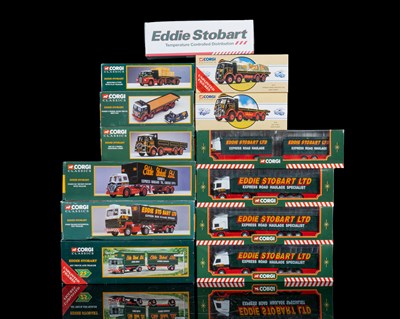 Lot 1327 - A collection of Corgi Eddie Stobart scale models