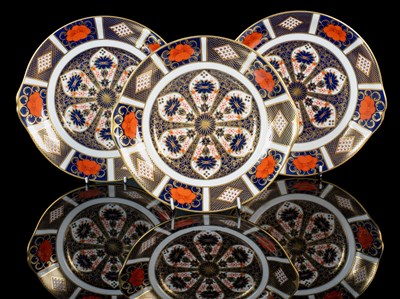 Lot 170 - Three Royal Crown Derby plates