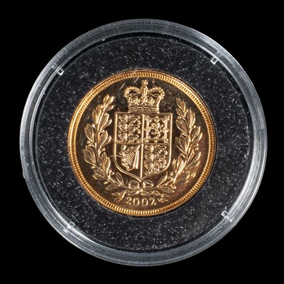 Lot 1230 - A 2002 gold sovereign