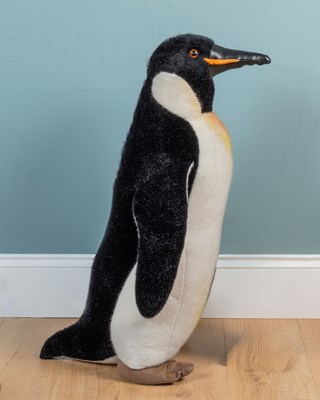Lot 1313 - A modern Steiff large Emperor Penguin
