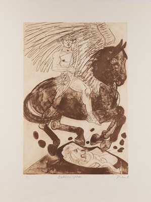 Lot 9 - Elisabeth Frink (1930-1993) Bellerophen, 1988...