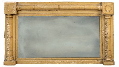 Lot 309 - A small Regency mirror
