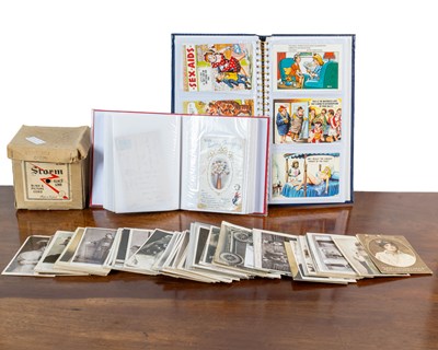 Lot 1254 - A collection of early to mid 20th century postcards