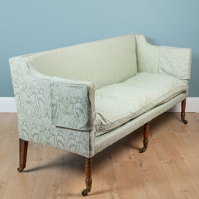 Lot 313 - A Georgian sofa