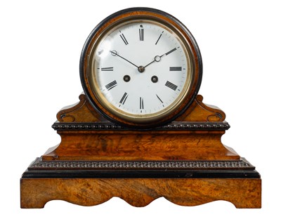 Lot 52 - A 19th century mantle clock
