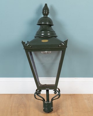 Lot 1100 - A Contemporary Victorian street light-style lantern