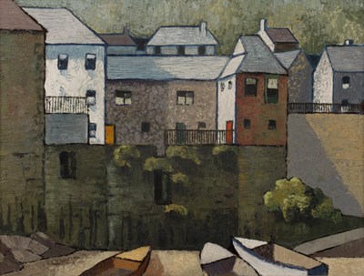Lot 146 - Cecil H Twiselton (1891-1981) Newlyn oil on...