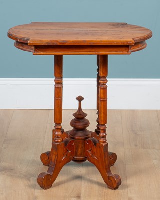 Lot 458 - A Continental occasional table