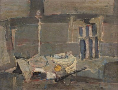 Lot 274 - László Sári Schalk (b.1900) Still Life oil on...