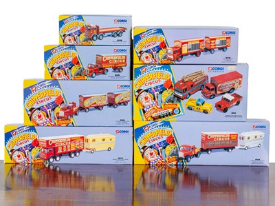 Lot 1349A - A collection of Corgi Chipperfield circus scale models