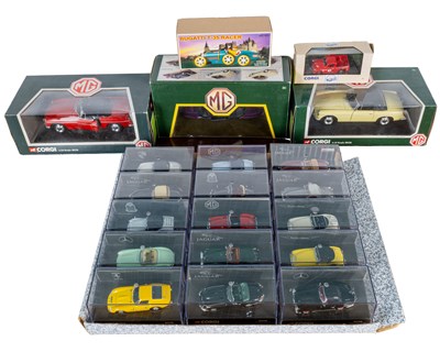 Lot 1334A - A Collection of scale models of vehicles