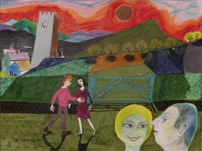 Lot 151 - Leonard Manasseh (1916-2017)  Fancy Meeting...