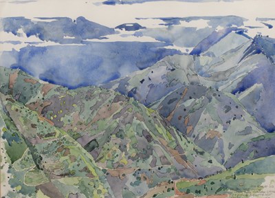 Lot 26 - Katy Ellis (Contemporary) White Mist Looming,...