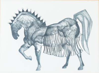 Lot 30 - John Esler (1933-2001) Cavalry Horse 7/2, 1972...