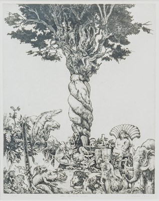 Lot 145 - Stan Washburn (b.1943) Adam Naming The Animals,...