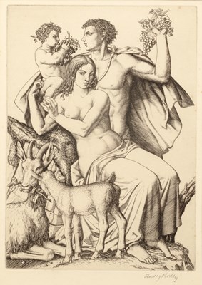 Lot 224 - Harry Morley (1881-1943) The Young Bacchus,...
