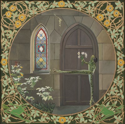 Lot 195 - Patricia Faulkner (b.1946) A Frog He Would A...