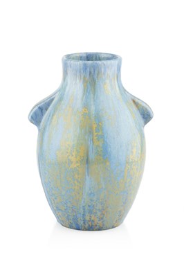 Lot 514 - Pierrefonds Vase ceramic, with crystalline...