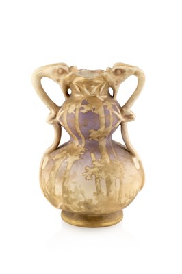 Lot 518 - Turn Teplitz (RSTK)  Amphora Vase ceramic...