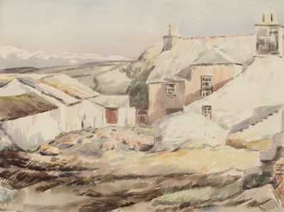Lot 124 - Percy Hague Jowett (1882-1955) Farm Buildings,...