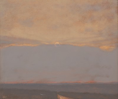 Lot 127 - Harold Cheesman (1915-1983) Hogs Back, Sun...