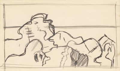 Lot 283 - Keith Vaughan (1912-1977) Cornish Landscape...