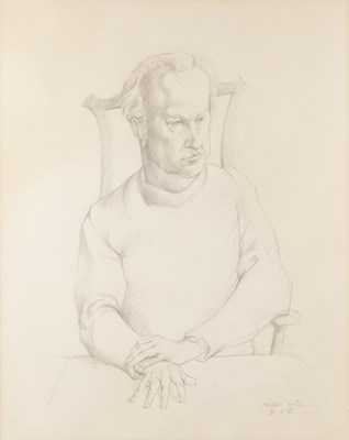 Lot 348 - Michael Ayrton (1921-1975) Seated Man...