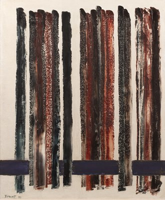 Lot 175 - Druie Bowett (1924-1998) Lagarto I, 1970 oil...