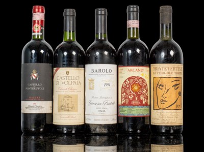 Lot 1006 - Five bottles of Italian wine
