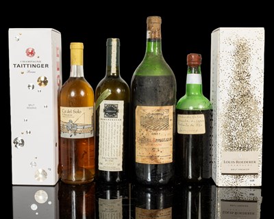 Lot 1004 - Two bottles of champagne and four bottles of wine