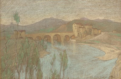 Lot 223 - Maxwell Ashby Armfield (1881-1972) Casale Chio...