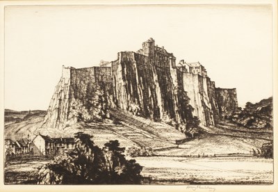 Lot 117 - Henry Rushbury (1889-1968)  Stirling Castle...