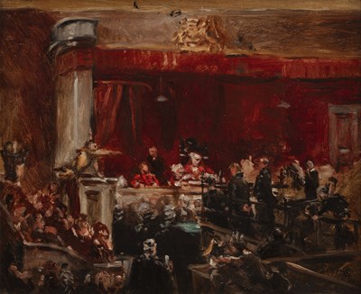 Lot 277 - Eyre Crowe (1824-1910)  Trial for Bigamy, 1896...
