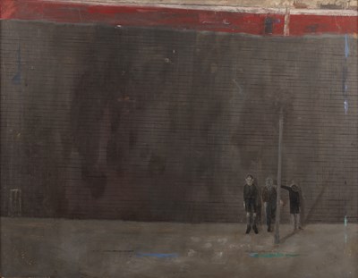 Lot 258 - Gus Cumming (b.1943)  Hopscotch, 1962 oil on...