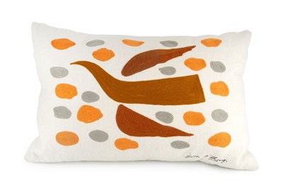 Lot 645 - Breon O'Casey (1928-2011)  Bird in Grey and...