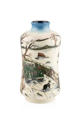 Lot 564 - Angela Davenport for Moorcroft Pottery Vase...